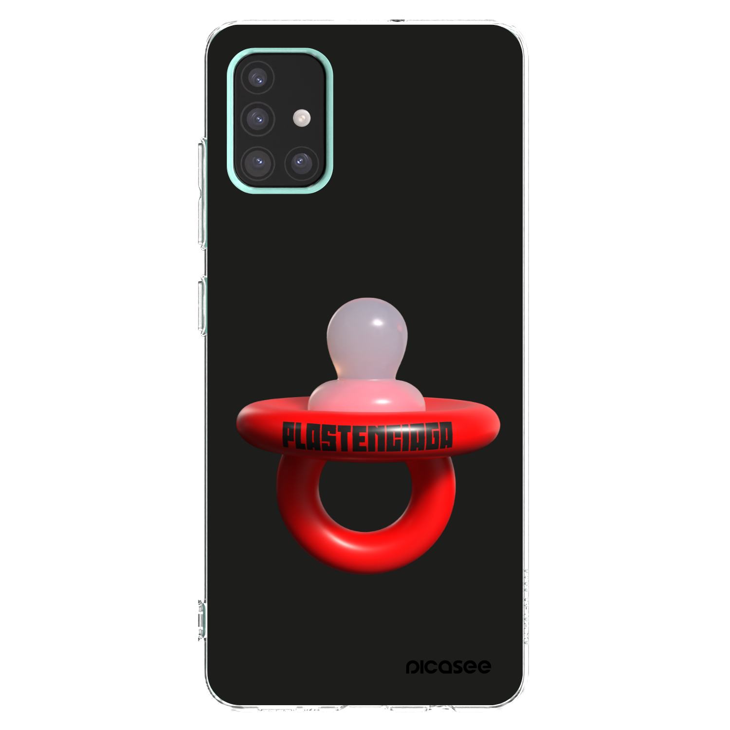 Picasee silikonski prozorni ovitek za Samsung Galaxy A51 A515F - Le Dudel