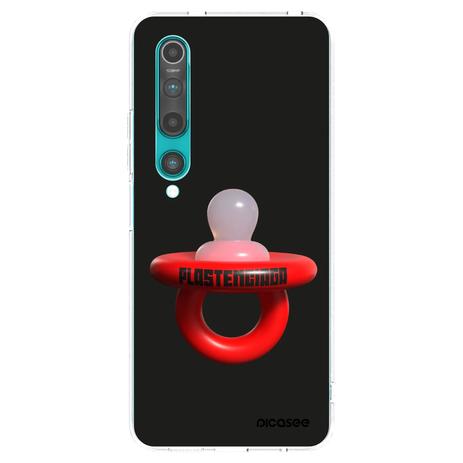 Picasee silikonski prozorni ovitek za Xiaomi Mi 10 - Le Dudel