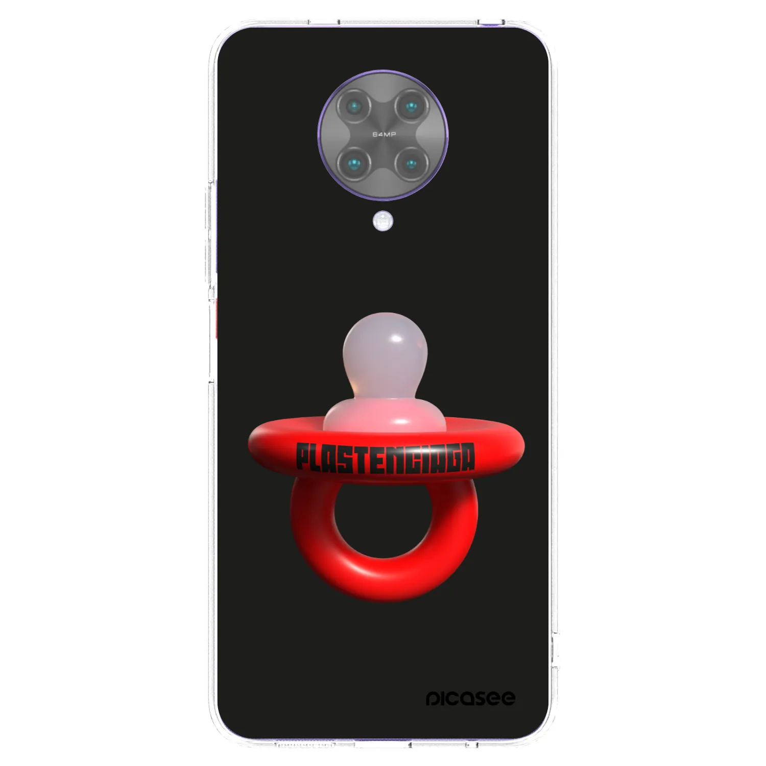 Picasee silikonski prozorni ovitek za Xiaomi Poco F2 Pro - Le Dudel