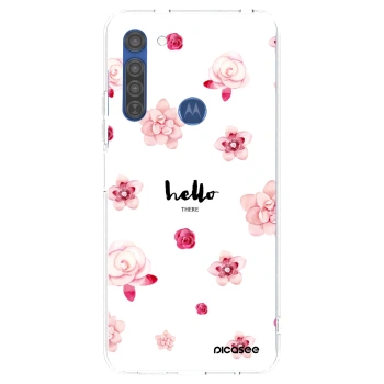 Ovitek za Motorola Moto G8 - Hello there