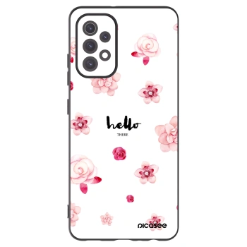 Picasee silikonski črni ovitek za Samsung Galaxy A32 5G A326B - Hello there