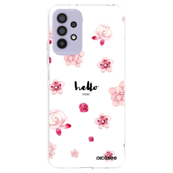 Picasee silikonski prozorni ovitek za Samsung Galaxy A32 4G SM-A325F - Hello there