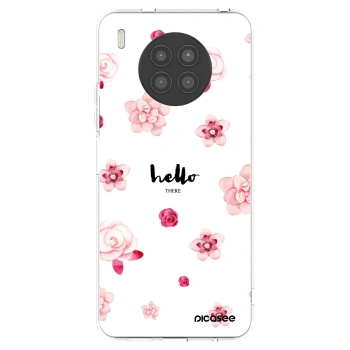 Picasee silikonski prozorni ovitek za Huawei Nova 8i - Hello there
