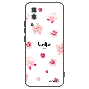 Picasee silikonski črni ovitek za Vivo Y72 5G - Hello there