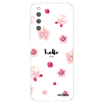 Picasee silikonski prozorni ovitek za Sony Xperia 10 IV 5G - Hello there