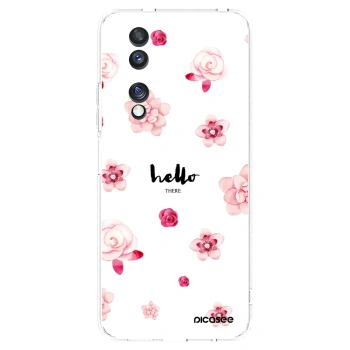 Picasee silikonski prozorni ovitek za Honor 70 - Hello there