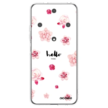 Picasee silikonski prozorni ovitek za Honor Magic5 Lite 5G - Hello there