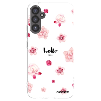 Picasee silikonski prozorni ovitek za Samsung Galaxy A34 5G A346B - Hello there