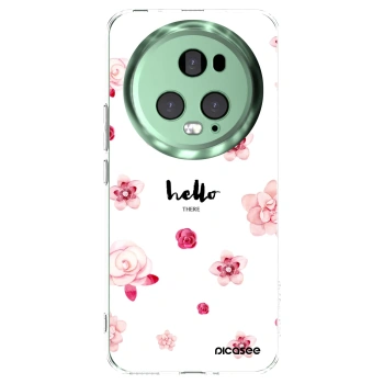 Picasee silikonski prozorni ovitek za Honor Magic5 Pro - Hello there