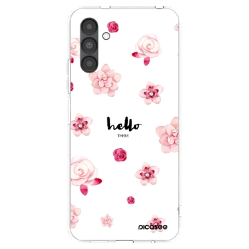 Picasee silikonski prozorni ovitek za Samsung Galaxy A04s A047F - Hello there