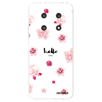 Picasee silikonski prozorni ovitek za Honor Magic4 Lite 5G - Hello there