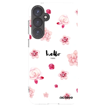 Picasee silikonski prozorni ovitek za Samsung Galaxy S23 FE S711B - Hello there