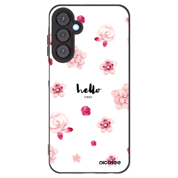 Picasee silikonski črni ovitek za Samsung Galaxy A25 A256B 5G - Hello there