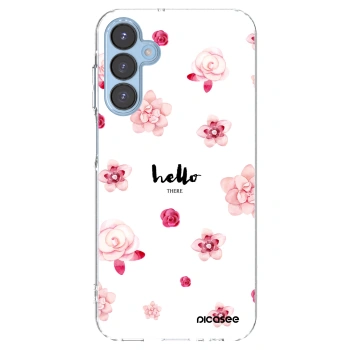 Picasee silikonski prozorni ovitek za Samsung Galaxy A15 A156B 5G - Hello there