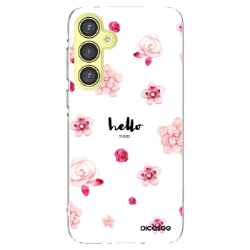 Picasee silikonski prozorni ovitek za Samsung Galaxy A35 5G A356B - Hello there