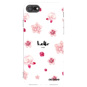 Picasee silikonski prozorni ovitek za Apple iPhone 7 - Hello there