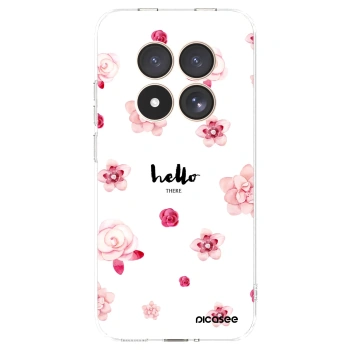 Picasee silikonski prozorni ovitek za Xiaomi Redmi Note 15 Pro 4G - Hello there
