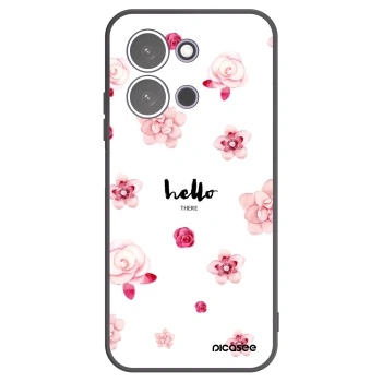 Picasee silikonski črni ovitek za Xiaomi Redmi 15C 5G - Hello there