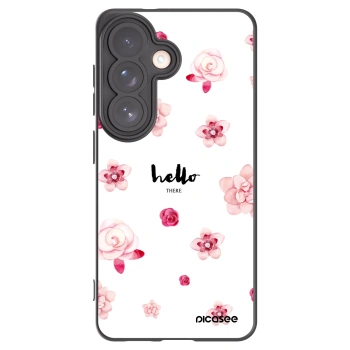 Picasee silikonski črni ovitek za Samsung Galaxy S26 - Hello there