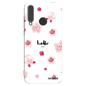 Picasee silikonski prozorni ovitek za Honor 20 Lite - Hello there
