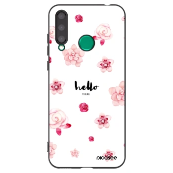 Picasee silikonski črni ovitek za Honor 20 Lite - Hello there