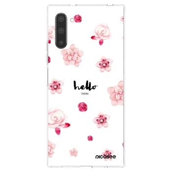 Picasee silikonski prozorni ovitek za Samsung Galaxy Note 10 N970F - Hello there