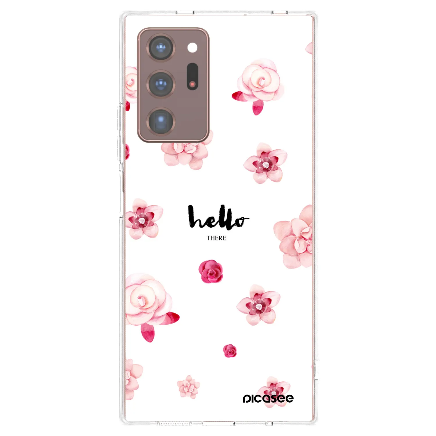 Picasee silikonski prozorni ovitek za Samsung Galaxy Note 20 Ultra - Hello there