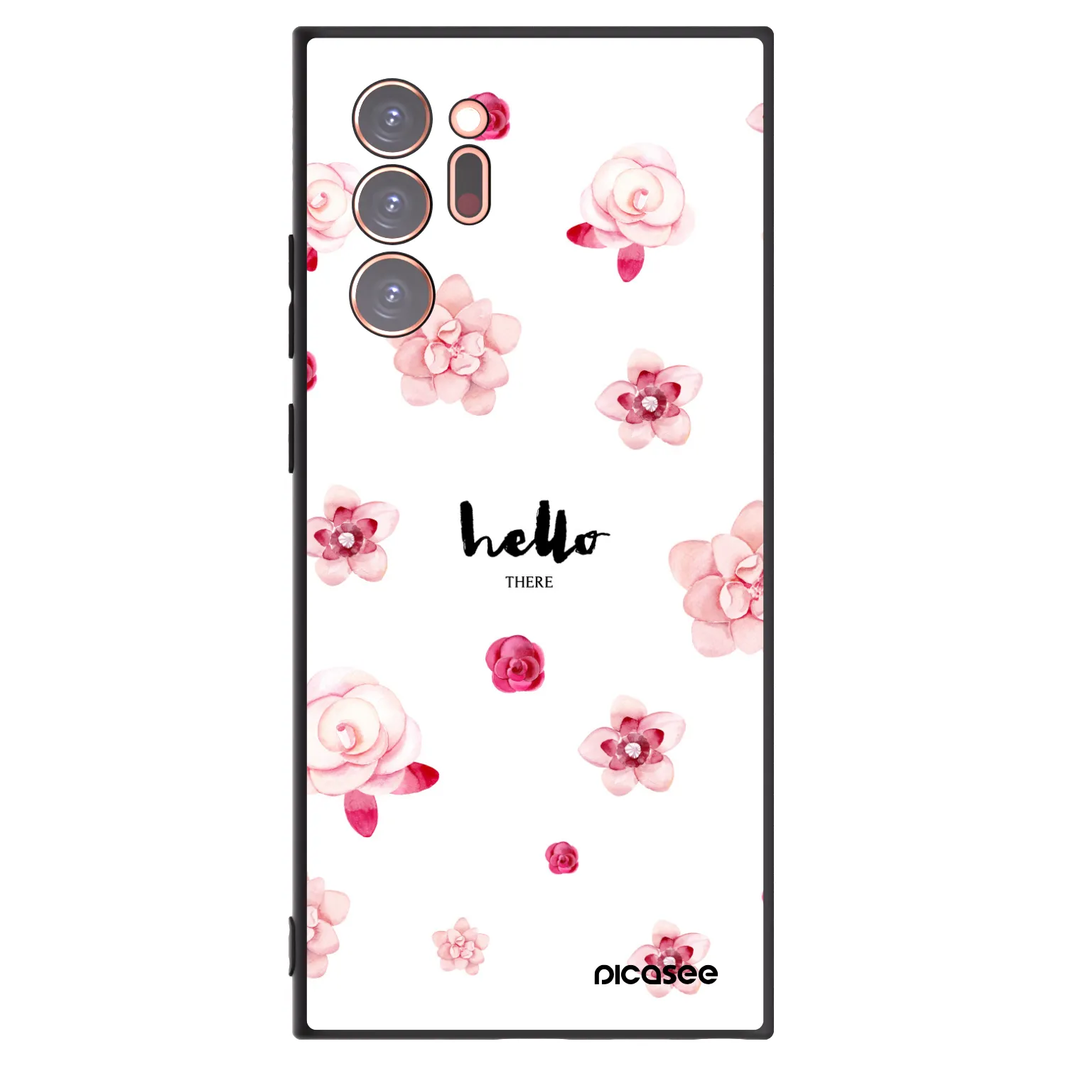 Picasee silikonski črni ovitek za Samsung Galaxy Note 20 Ultra - Hello there