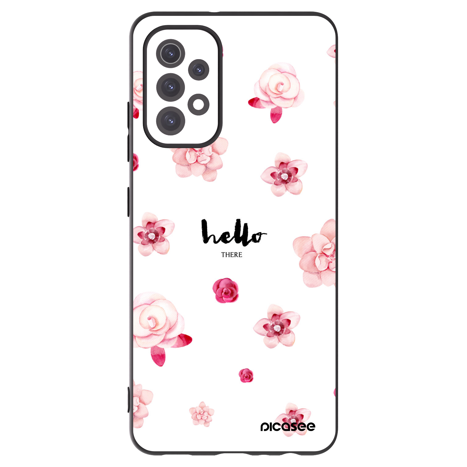 Picasee silikonski črni ovitek za Samsung Galaxy A32 5G A326B - Hello there