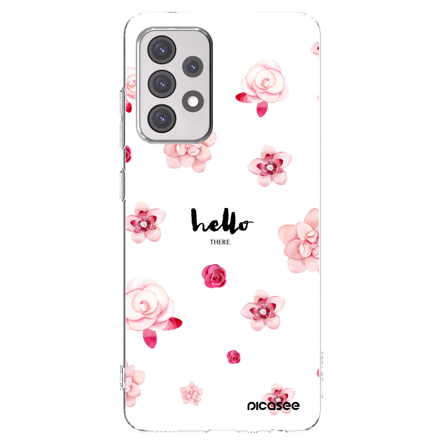 Picasee silikonski prozorni ovitek za Samsung Galaxy A52s 5G A528B - Hello there