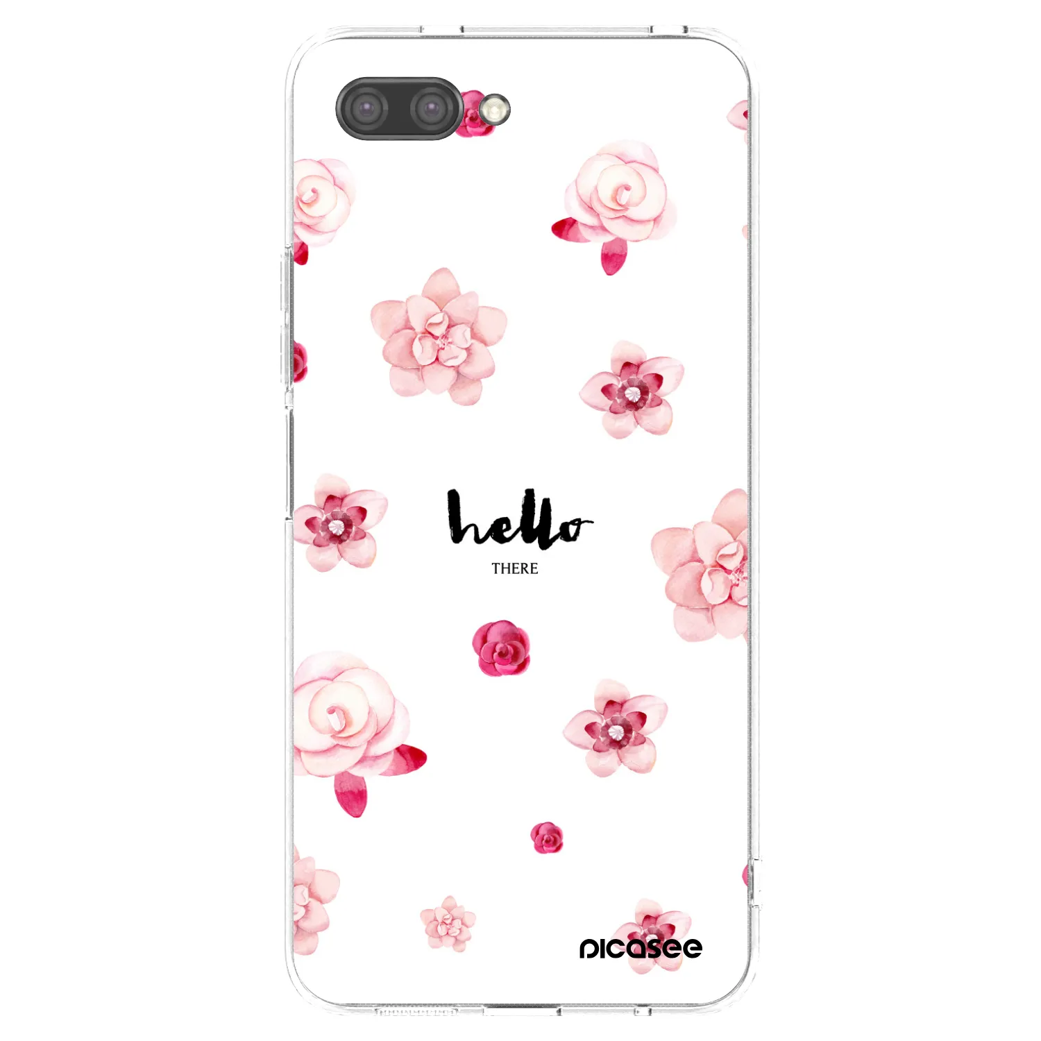Picasee silikonski prozorni ovitek za Honor 10 - Hello there