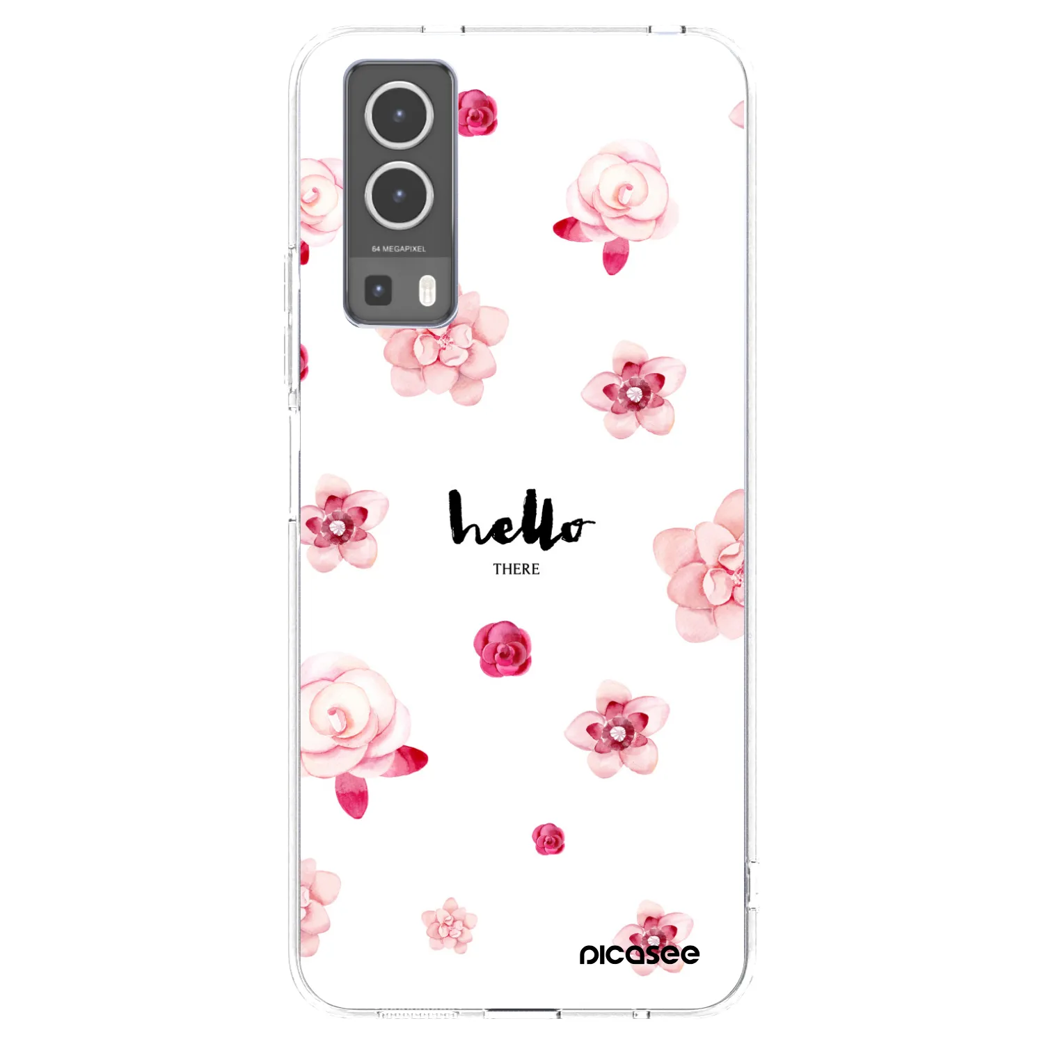 Picasee silikonski prozorni ovitek za Vivo Y72 5G - Hello there