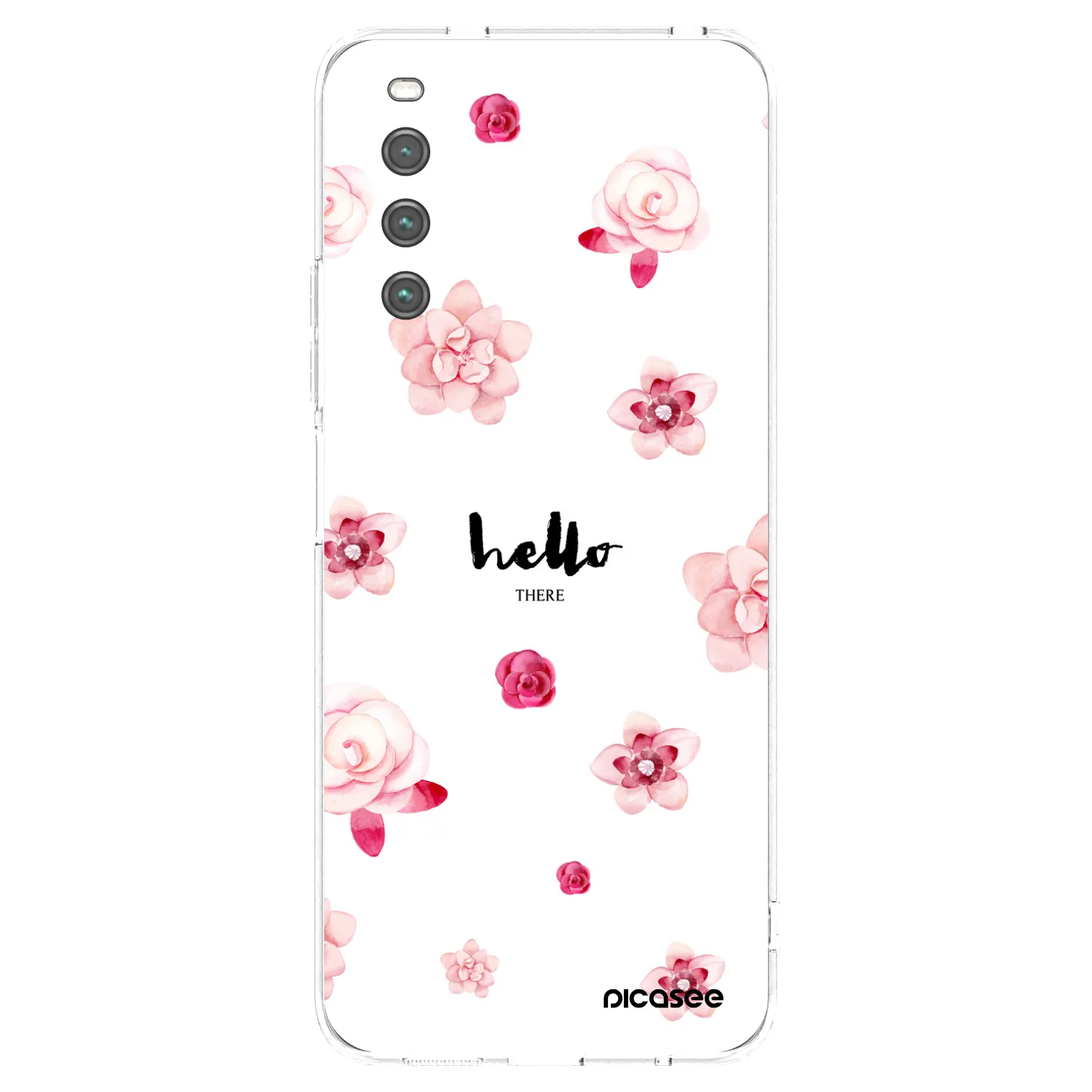 Picasee silikonski prozorni ovitek za Sony Xperia 10 IV 5G - Hello there