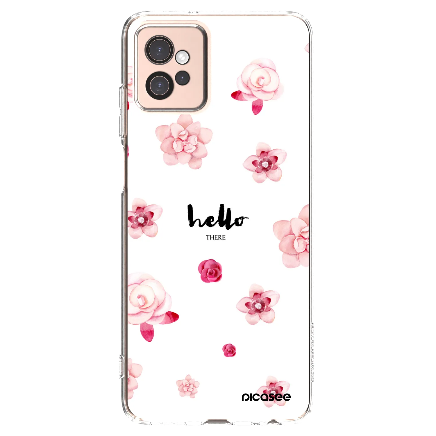 Picasee silikonski prozorni ovitek za Motorola Moto G32 - Hello there
