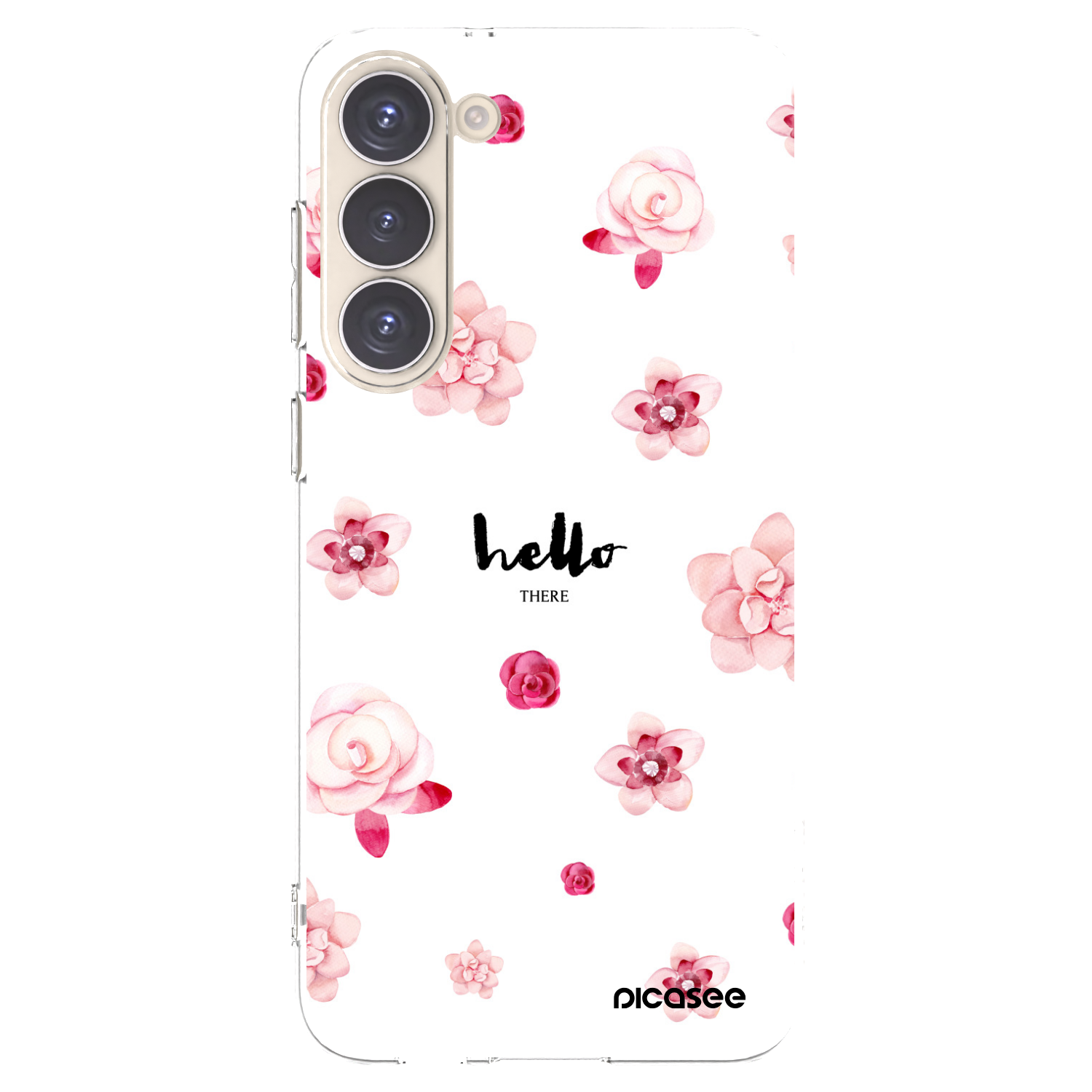 Picasee silikonski prozorni ovitek za Samsung Galaxy S23+ 5G - Hello there
