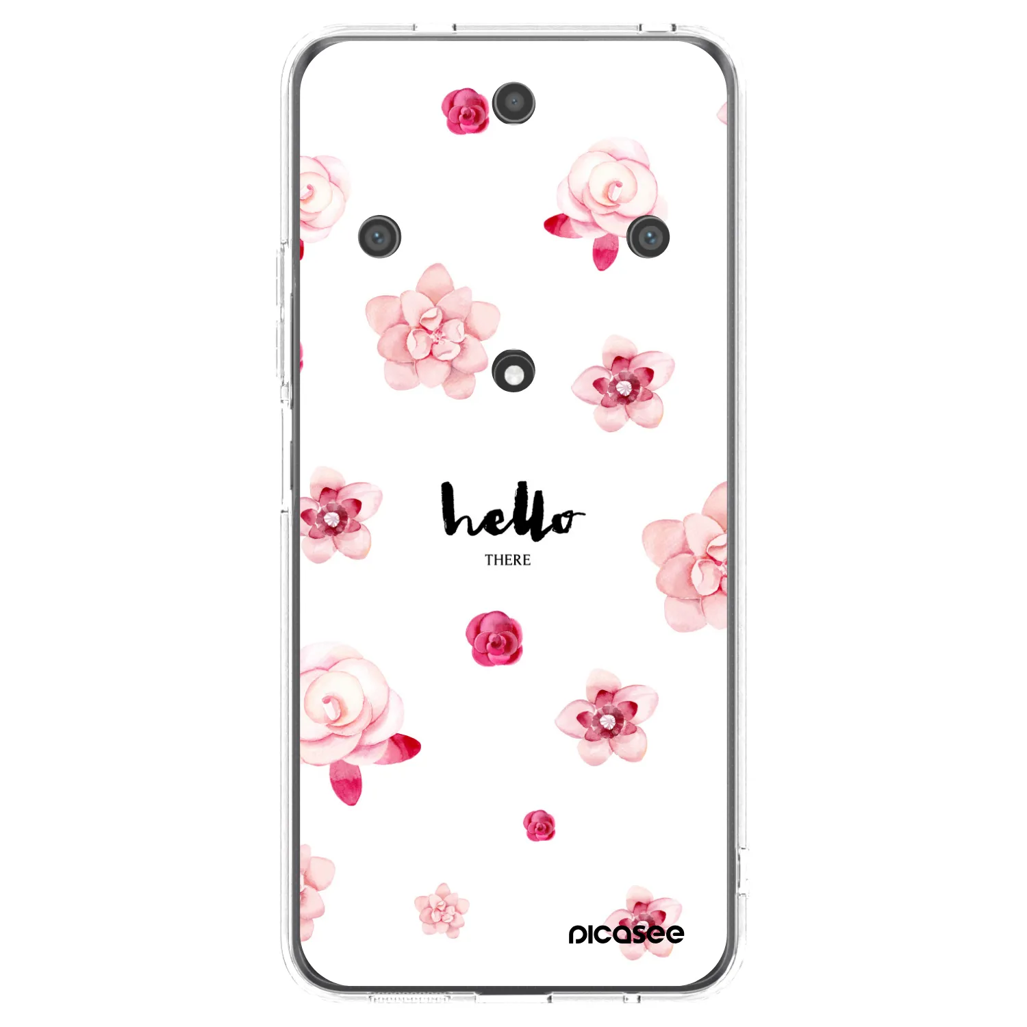 Picasee silikonski prozorni ovitek za Honor Magic5 Lite 5G - Hello there