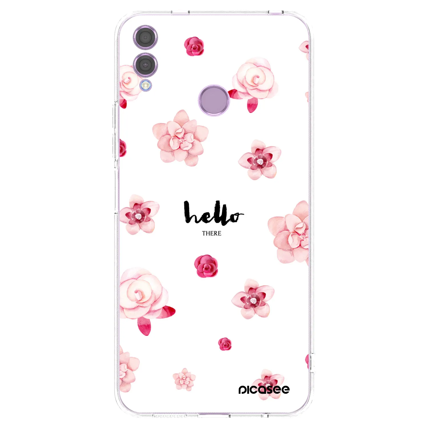 Picasee silikonski prozorni ovitek za Honor 8X - Hello there