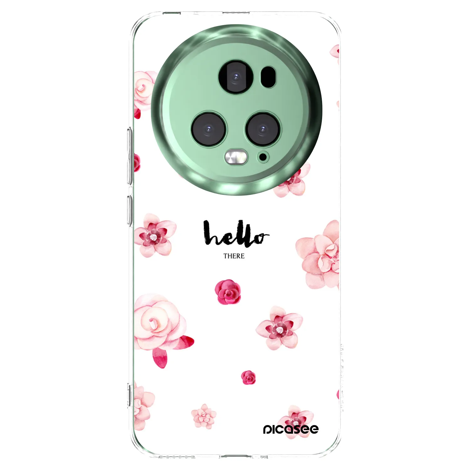 Picasee silikonski prozorni ovitek za Honor Magic5 Pro - Hello there