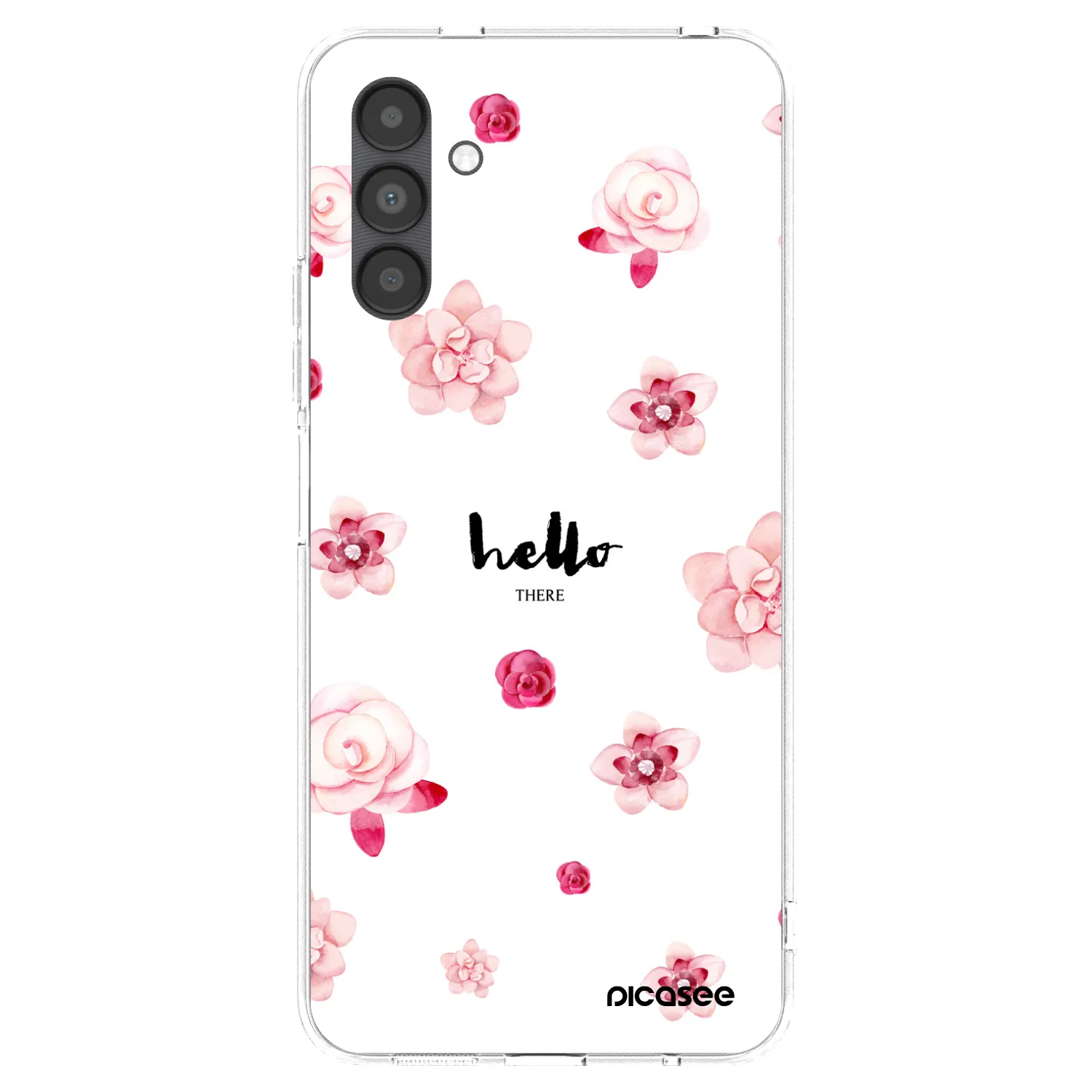 Picasee silikonski prozorni ovitek za Samsung Galaxy A04s A047F - Hello there