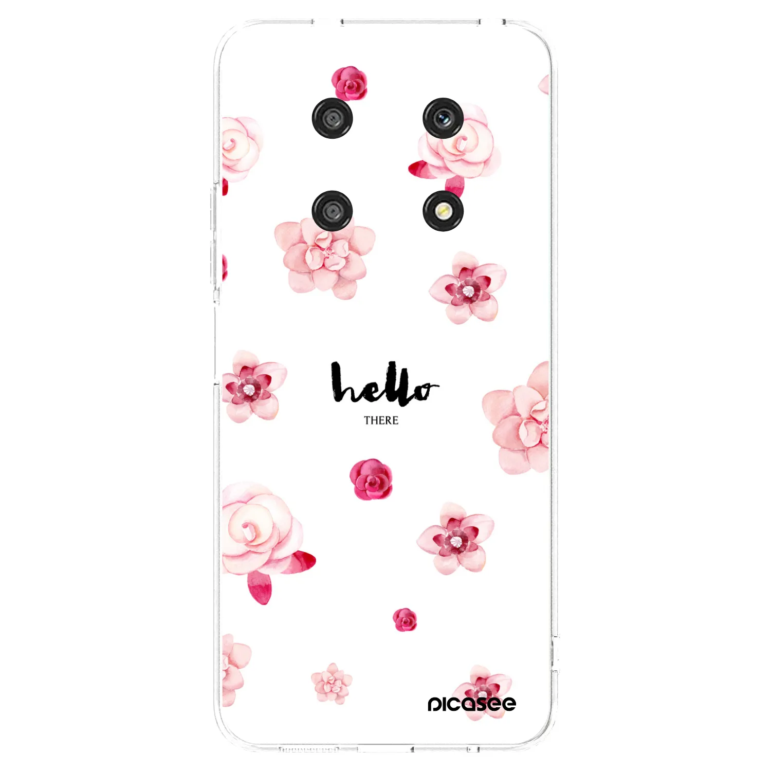 Picasee silikonski prozorni ovitek za Honor Magic4 Lite 5G - Hello there