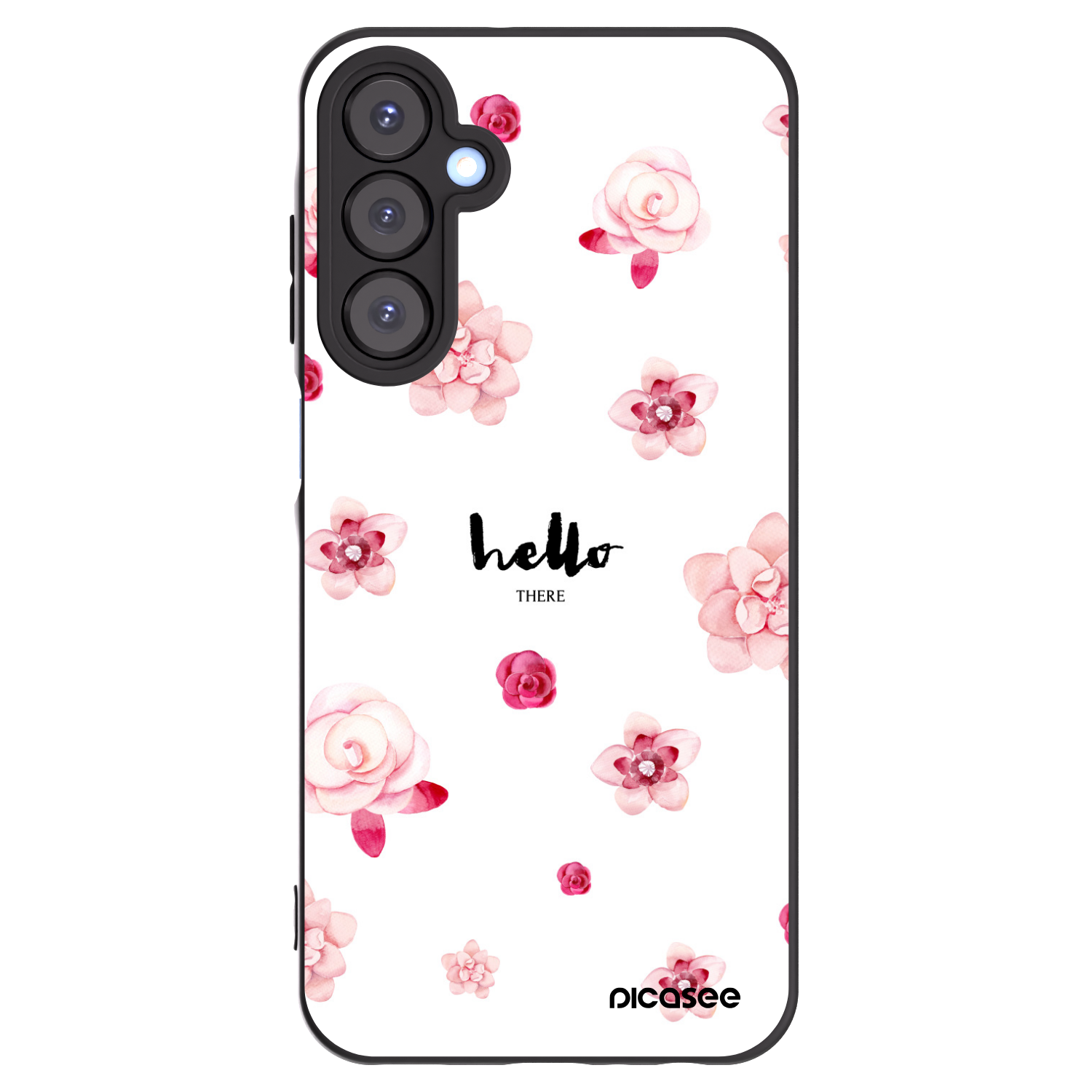 Picasee silikonski črni ovitek za Samsung Galaxy A25 A256B 5G - Hello there