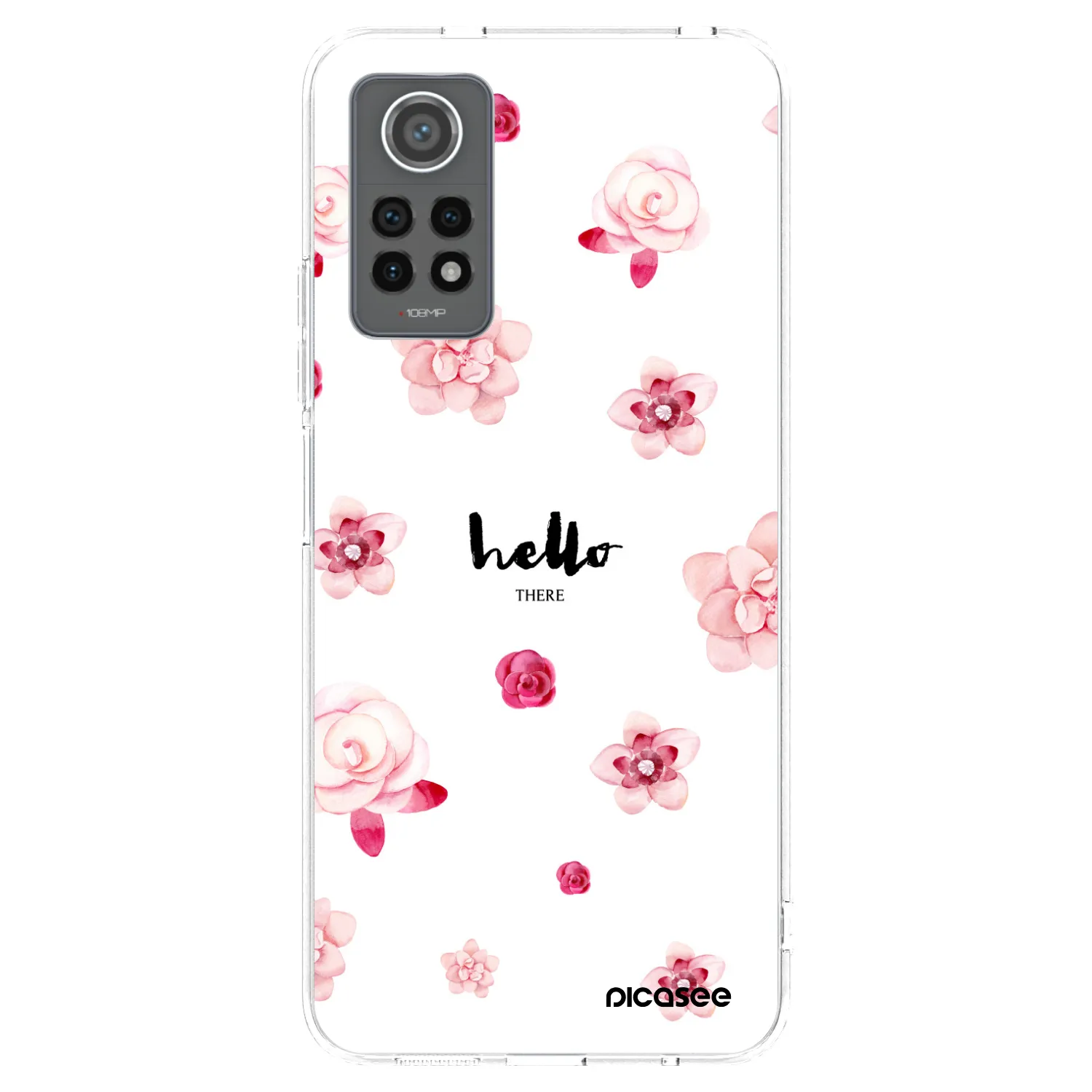 Picasee silikonski prozorni ovitek za Xiaomi Redmi Note 12 Pro 4G - Hello there