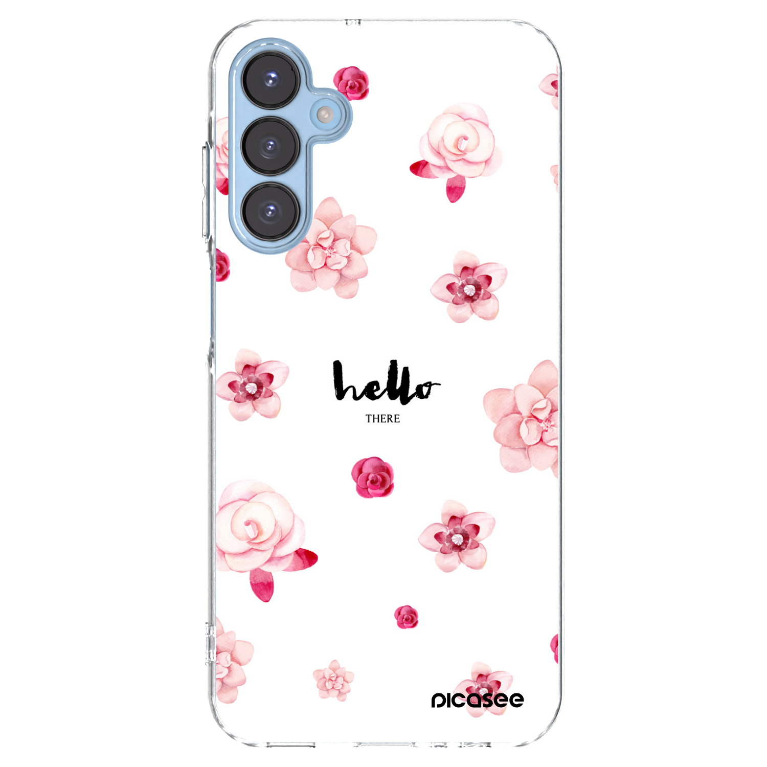 Picasee silikonski prozorni ovitek za Samsung Galaxy A15 A156B 5G - Hello there