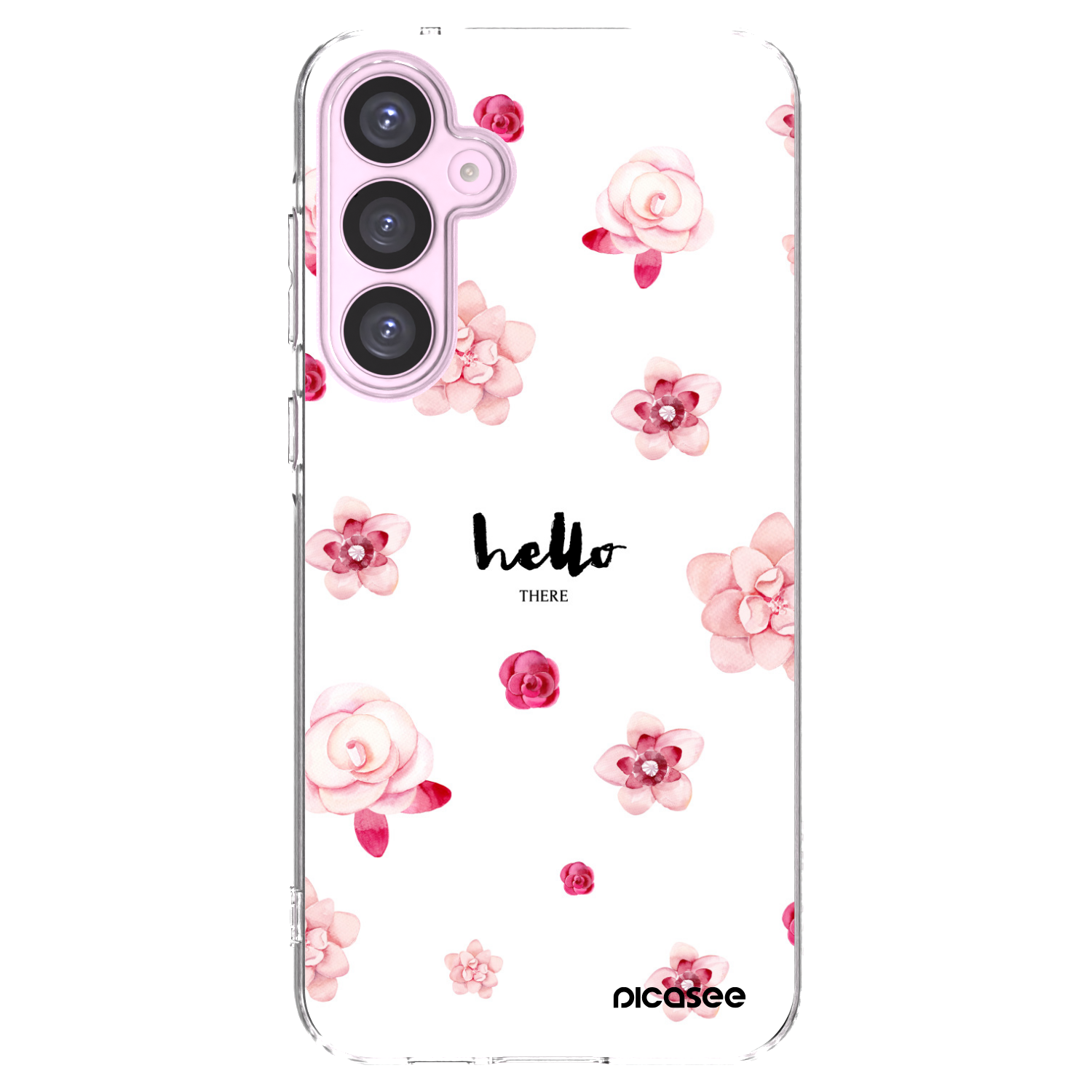 Picasee silikonski prozorni ovitek za Samsung Galaxy A55 5G A556B - Hello there