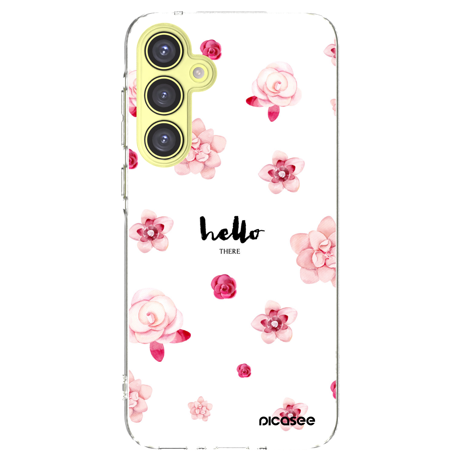 Picasee silikonski prozorni ovitek za Samsung Galaxy A35 5G A356B - Hello there