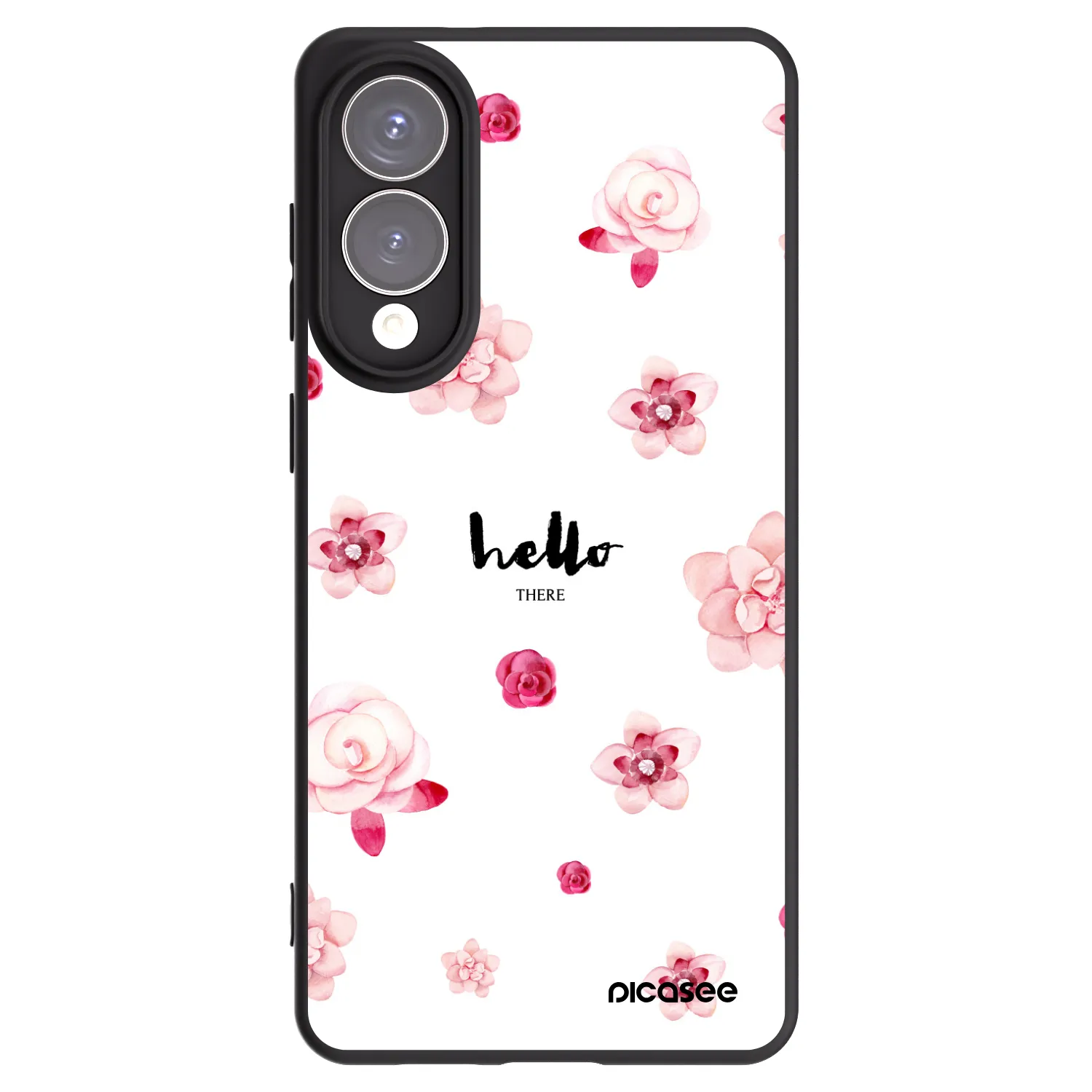 Picasee silikonski črni ovitek za Samsung Galaxy S25 Edge 5G - Hello there