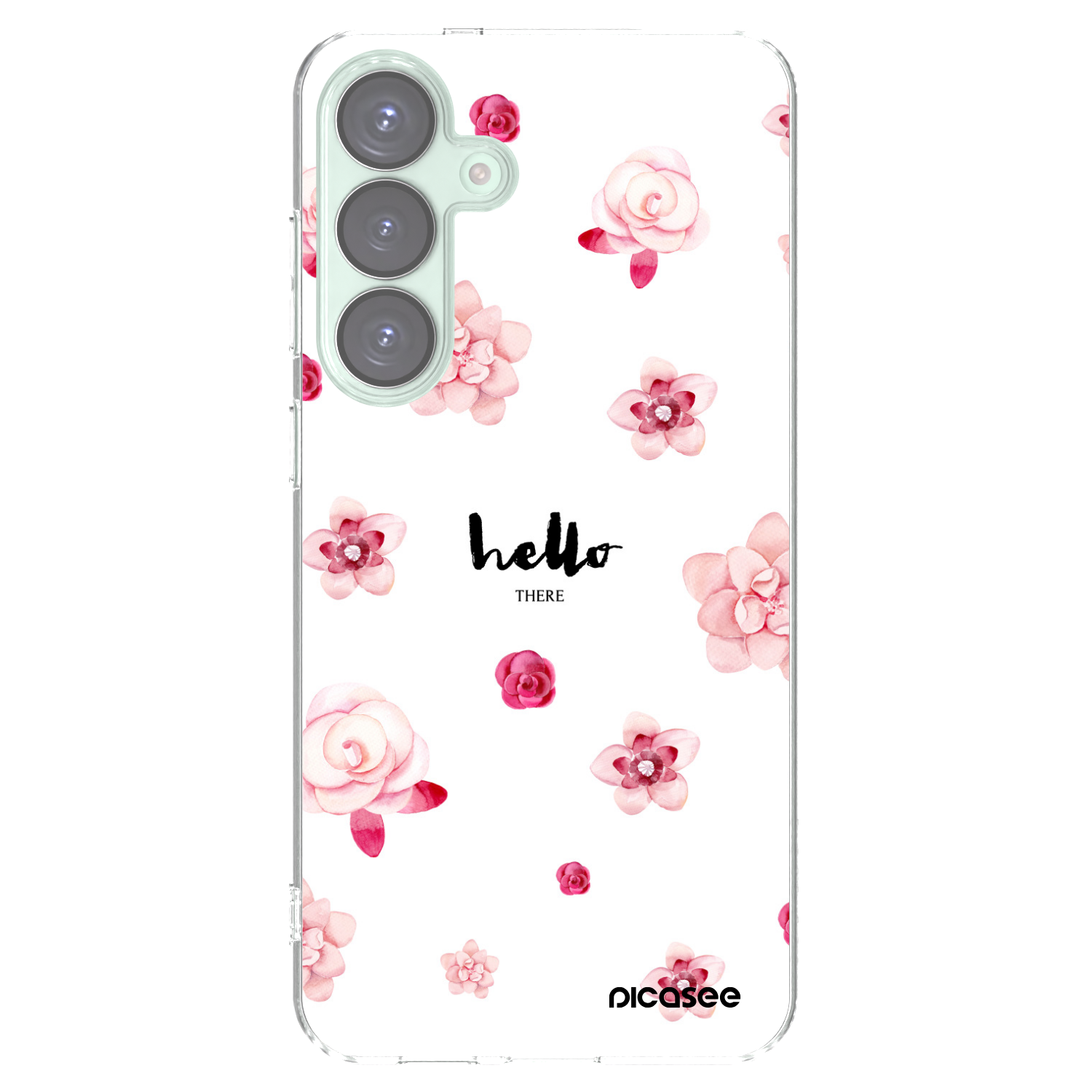 Picasee silikonski prozorni ovitek za Samsung Galaxy S25+ 5G - Hello there
