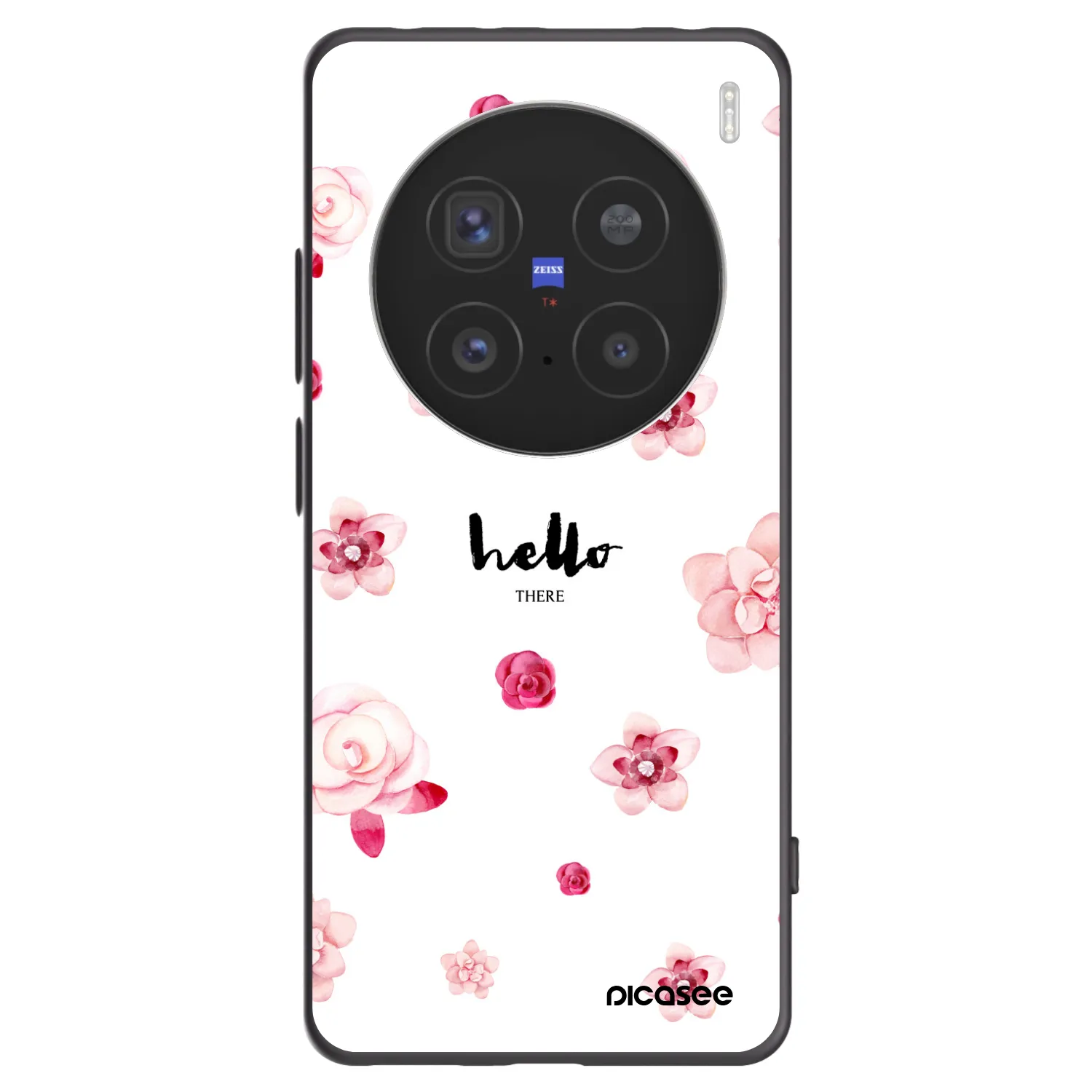 Picasee silikonski črni ovitek za Vivo X200 Pro - Hello there