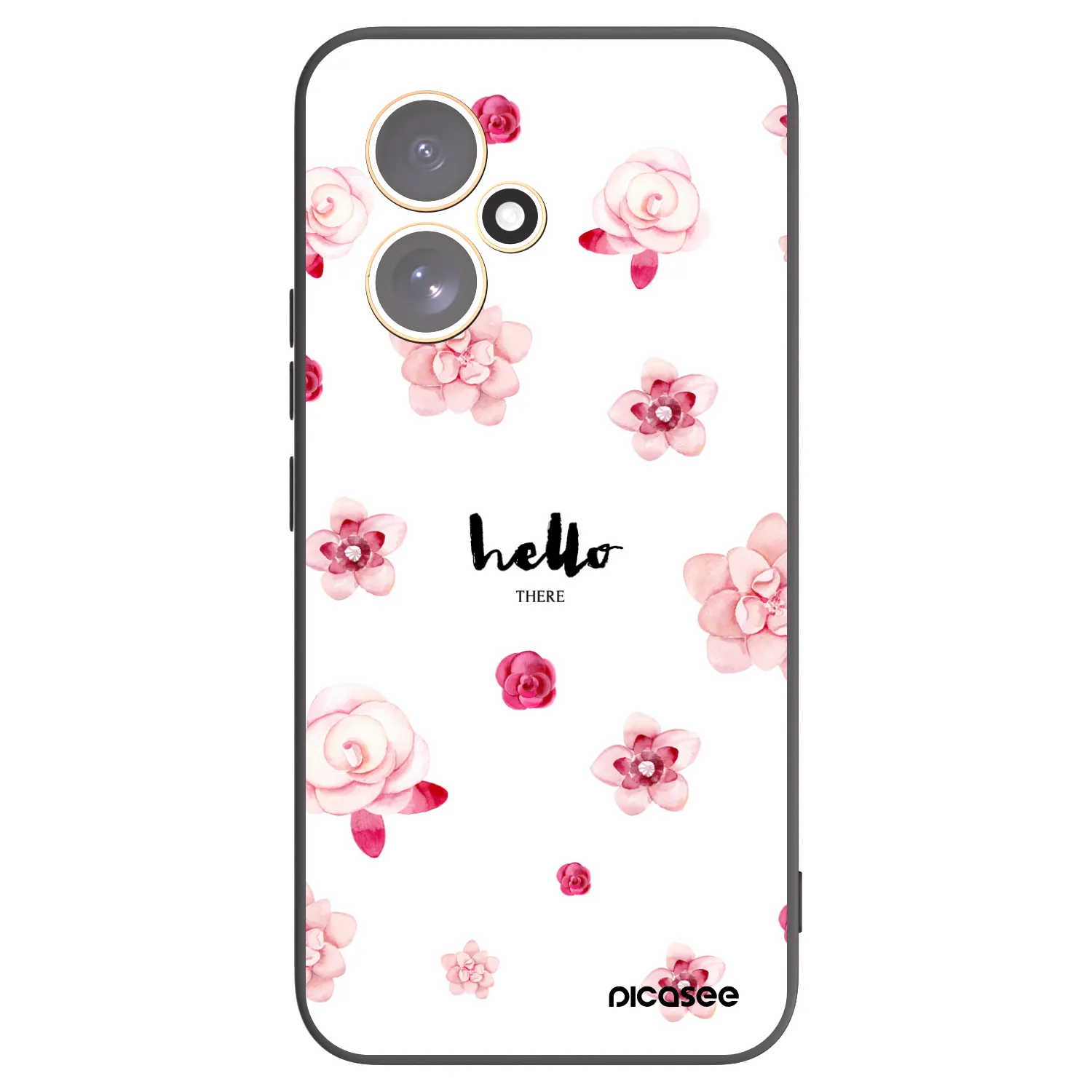 Picasee silikonski črni ovitek za Honor 400 5G - Hello there