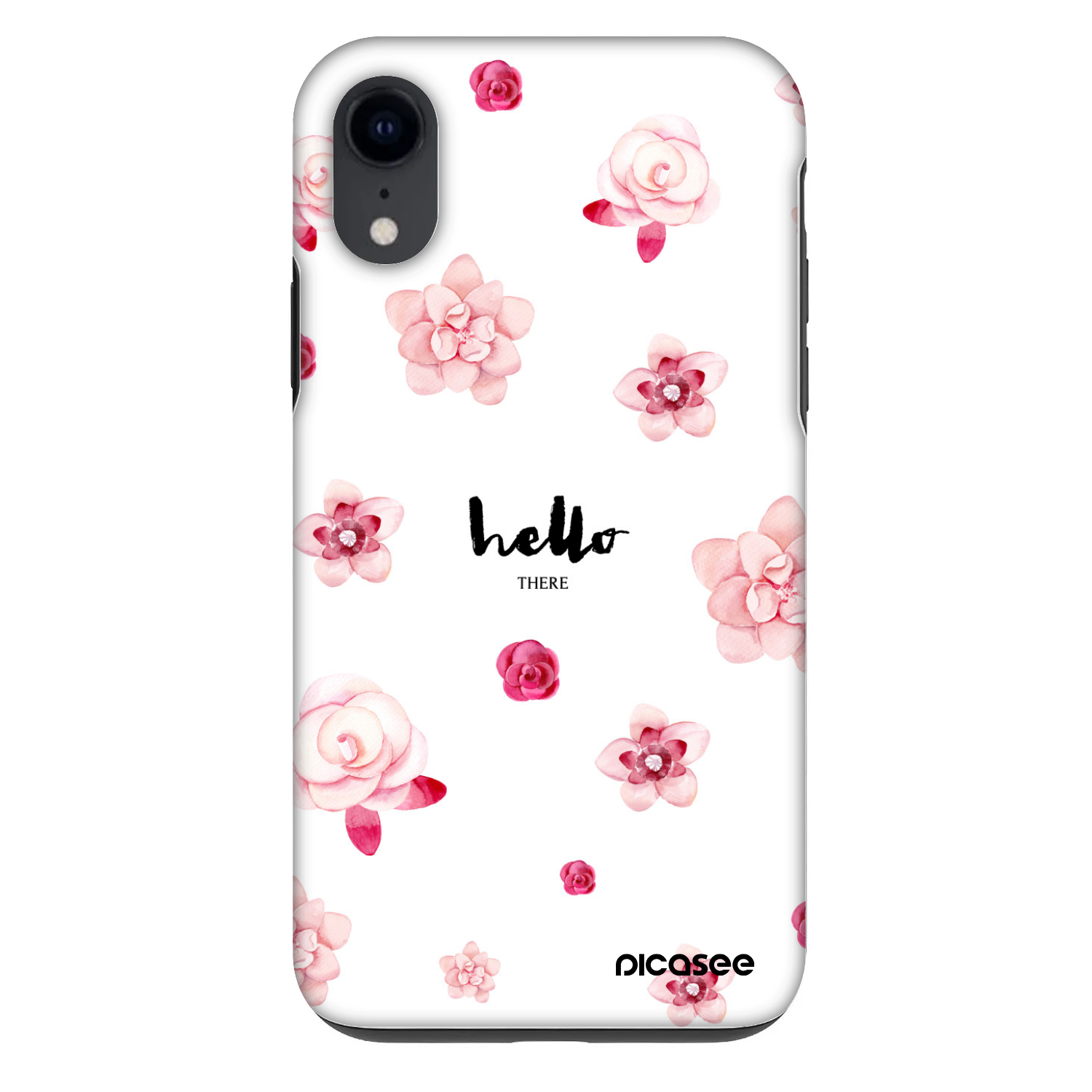 Picasee Fashion Case za Apple iPhone XR - Hello there